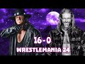The Undertaker 21- 0 Wrestlemania Streak | Undertaker WrestleMania Streak