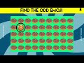 Find the ODD One Out | Emoji Quiz | Impossible