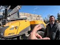 Mecalac Built a 3 in 1 Excavator/Loader/All terrain forklift   4K