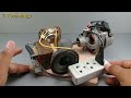 I Make 220v Free Electric Generator With Speaker Tools Use Transformers