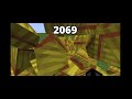 Minecraft Physics in 2069 vs Minecraft Now