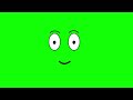 Lip sync with eye Blink in green screen || without copying eyes Blink  #eyes #blink #animation