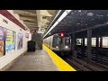 NYCT Subway: IND Fulton Street PM Rush Hour Service at Ralph Avenue