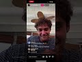 Joshua live (July/17/2024) (Josh via insta live)