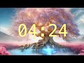 20 Minute Countdown Timer with Alarm and Relaxing Music | Enchanted Tree with Gold