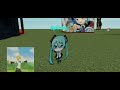 Horizontally spinning Miku chibi (with random stuff)