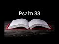 Psalm 33