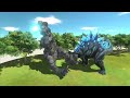 Mod Godzilla Earth VS Real Godzilla Earth Of The Evolution - Animal Revolt Battle Simulator