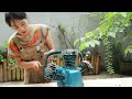 💡Genius Girl Spent A Week Repairing A Battle-Damaged Air Pump, Full Of Power! | LinGuoer