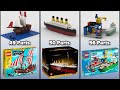 Micro Versions of Official LEGO Sets | Comparison