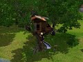 Sims 3: Cloud and Tifa Woo-Hoo in Tree House