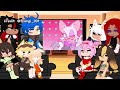 || Sonic & Friends react to shadow || +themselves || SHIPS in DESC || GardenFairy_ ||