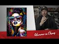 Fused Pop Art and Street Art Painting 🎨: Create a Stylish Acrylic Piece | Glamour In Chaos