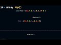 All 33 JavaScript Array Methods In One Video