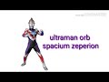 Perubahan ultraman orb