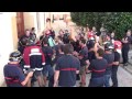 Protesta de los Bomberos de la Región de Murcia