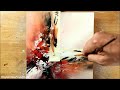 Abstract Painting Tips and Tricks / Pallet Knife / Relaxing Acrylics / Abstract Painting 524