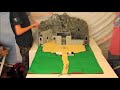 TIMELAPSE: Huge LEGO Mountain Castle