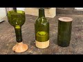 Woodturning - Old Glass Bottles