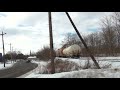 Falls Road Railroad - windy day - 05 Feb 2021