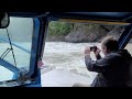 Cummins Jet boat up an Alaskan River