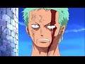 [One Piece Famous Scene] Zoro gave his life to save Luffy from Kuma