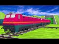 【踏切アニメ】スマートトレインPACMAN ATTACK MAGIC TRAINS ON RAILROAD🚦Fumikiri 3D Railroad Crossing Animation #train