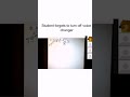 Student forgets to turn off voice changer #shorts #memes