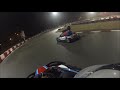 Kerst Kart (heat I) - damp slippery outdoor circuit @ Lille Karting