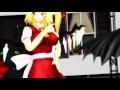 [MMD Touhou] Happy Synthesizer - Adult, loli Remilia and Flandre .