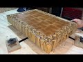 Patterned Plywood EndGrain Cutting Board