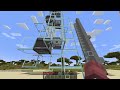 Wind Charge Powered Player Elevator || Minecraft Snapshot 24w06a