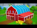 Farm Animals Rescue Farm Diorama Compilation 60 Min Video | Gorilla, Cow, Pig, Lion | Wild Animals