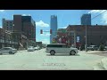 Oklahoma City - Oklahoma - 4K Downtown Drive