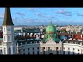 VIENNA BEAUTIFUL DRONE CITY OF AUSTRIA