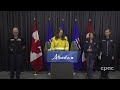 Alberta Premier Danielle Smith provides update on wildfires – July 25, 2024