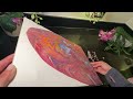 UNBELIEVABLE Acrylic Pour over a Primark Accessory!! Creative Fluid Art