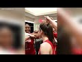 Indiana Fever Locker Room Celebration After Caitlin Clark Makes Double-Double vs. Phoenix Mercury!