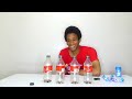 Chugging 4 Bottles of ICED COLD Coke With Mentos In 60 SECONDS