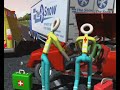 Car accident 3D animation