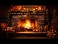 Cozy Winter Fireplace Sounds - Relaxing Winter Ambience - Fireplace Ambience