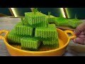 AGAR² LUMUT PANDAN LEMBUT BERGEDIK!!! | Pandan Pudding Recipe