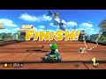 Mario Kart 8 Deluxe Online: 4 Red Shells Miss on Luigi