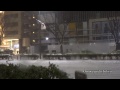 【本当に東京？】地吹雪の表参道（2014年2月8日）　Snowstorm in Tokyo