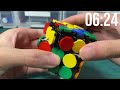 I made a working LEGO RUBIKS CUBE!! (part 2)