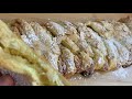 Almond filled danish/Almond Danish pastry/Danish pastry with Almond filling/ALMOND DANISH