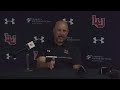 Lamar football upsets No. 20 Weber State on Saturday, hear from Coach Pete Rossomando on their recen