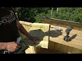 Building an out door kitchen from scratch.  (Ep.16) Building a house by myself