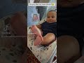 Liam tries on shoes for the 1st time