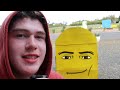 I Built The World's Largest Roblox Noob Statue!